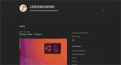 Desktop Screenshot of linuxbookpro.com